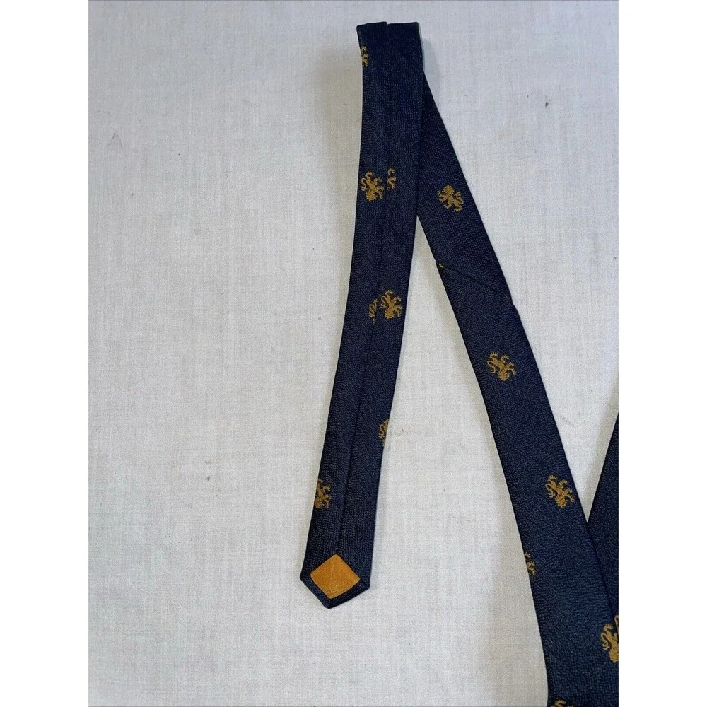 Lochcarron Men’s Dress Tie Size 52” Blue Polyester Business Formal